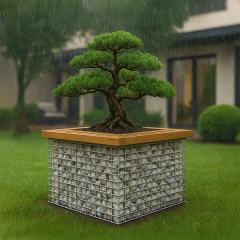 Gabion Center Piece Saksı