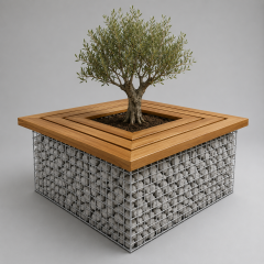 Gabion Center Piece Oturak
