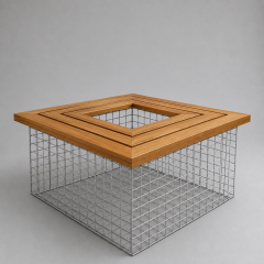 Gabion Center Piece Oturak