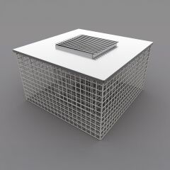 Gabion Center Piece Oturak metal