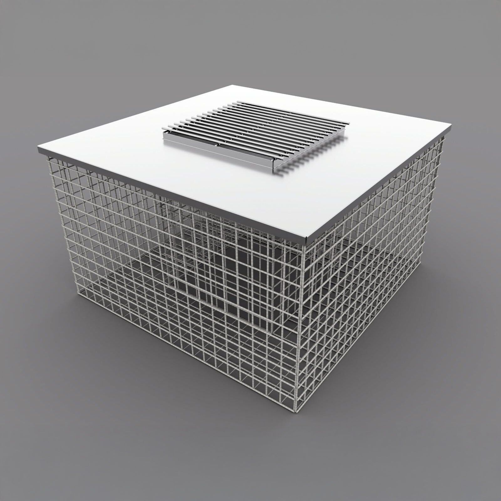 Gabion Center Piece Izgara / Ateş Çukuru